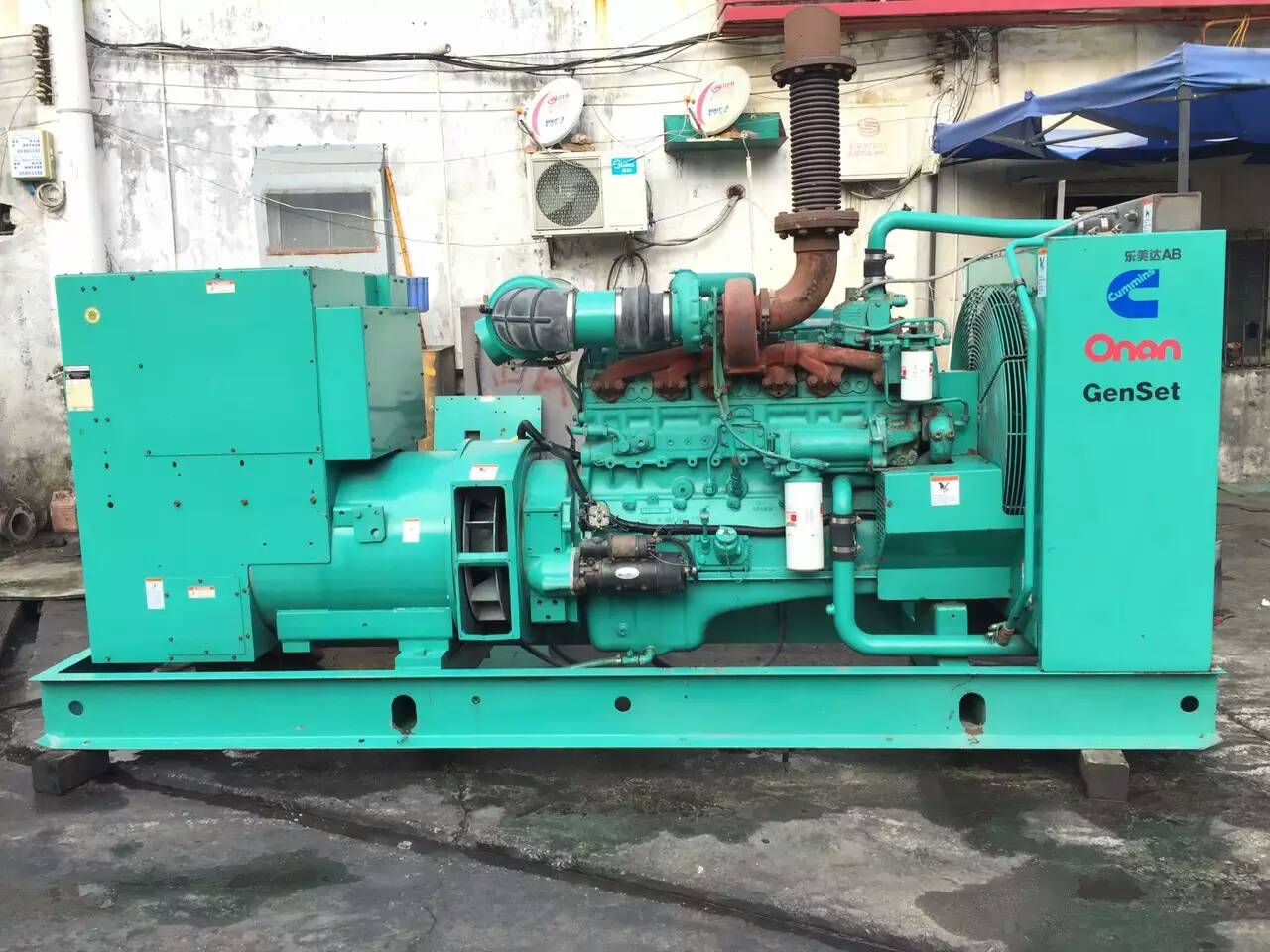 江阳租赁发电机-柴油发电机不正常冒烟的原因